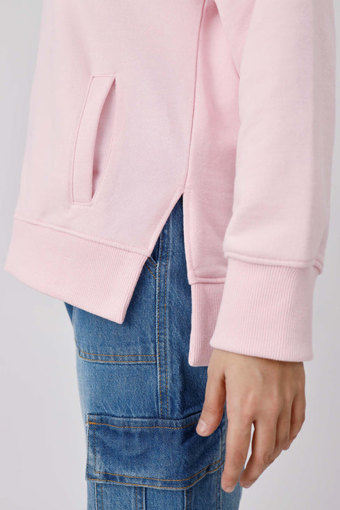 The Ballerina Pink Extreme Oversized Mock Neck